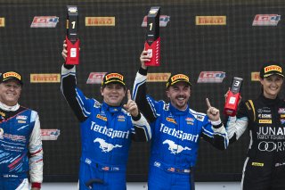 #30 Ford Mustang GT4 (S650) of Frankie Muniz and Tyler Stone, TechSport Racing, GT4 America, Am, SRO America, Road America, Elkhart Lake, WI, Aug 27 - 30, 2026, #413 BMW M4 GT4 (G82) EVO of Zach Lumsden and Kris Wilson, Colorado Motorsport with Flying Liz | Fred Hardy | Echo & Origin | www.echoandorigin.studio &copy;2026