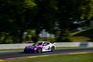 #24 Porsche 718 Cayman GT4 RS Clubsport of Loni Unser and Ashley Freiberg, Kellymoss, GT4 America, Silver, SRO America, Road America, Elkhart Lake, WI, Aug 27 - 30, 2026
 | Fred Hardy | Echo & Origin | www.echoandorigin.studio &copy;2026