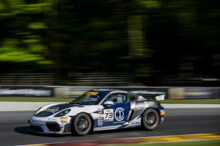 #73 Porsche 718 Cayman GT4 RS Clubsport of Erika Hoffmann and Paul Bocuse, Kellymoss, GT4 America, Silver, SRO America, Road America, Elkhart Lake, WI, Aug 27 - 30, 2026
 | Fred Hardy | Echo & Origin | www.echoandorigin.studio &copy;2026