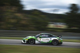 #7 Porsche 718 Cayman GT4 RS Clubsport of Yves Baltas and Jimmy Llibre, ACI Motorsports, GT4 America, Silver, SRO America, Barber Motorsport Park, Leeds, AL, Sept 24 - 27, 2026
 | Fred Hardy | Echo & Origin | www.echoandorigin.studio &copy;2026