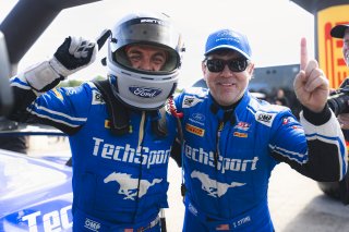 #30 Ford Mustang GT4 (S650) of Frankie Muniz and Tyler Stone, TechSport Racing, GT4 America, Am, SRO America, Barber Motorsport Park, Leeds, AL, Sept 24 - 27, 2026
 | Fred Hardy | Echo & Origin | www.echoandorigin.studio &copy;2026