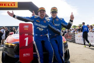 #30 Ford Mustang GT4 (S650) of Frankie Muniz and Tyler Stone, TechSport Racing, GT4 America, Am, SRO America, Barber Motorsport Park, Leeds, AL, Sept 24 - 27, 2026
 | Fred Hardy | Echo & Origin | www.echoandorigin.studio &copy;2026