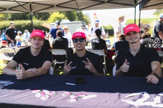 Autograph Session, #68 Toyota Gazoo Racing GR Supra GT4 EVO2 of Westin Workman and Tyler Gonzalez, RAFA Racing Team, GT4 America, Silver, SRO America, Barber Motorsport Park, Leeds, AL, Sept 24 - 27, 2026
 | Fred Hardy | Echo & Origin | www.echoandorigin.studio &copy;2026