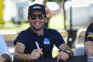 Autograph Session, #11 Ford Mustang GT4 (S650) of Carlton MacFarlane and Jenson Altzman, McCumbee McAleer Racing, GT4 America, TBC, SRO America, Barber Motorsport Park, Leeds, AL, Sept 24 - 27, 2026
 | Fred Hardy | Echo & Origin | www.echoandorigin.studio &copy;2026