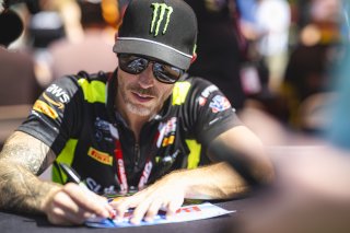 Autograph Session, #40 Mercedes-AMG GT4 of Kevin Clifford and Harry Gottsacker, Off Leash Motorsports, GT4 America, Pro-Am, SRO America, Barber Motorsport Park, Leeds, AL, Sept 24 - 27, 2026
 | Fred Hardy | Echo & Origin | www.echoandorigin.studio &copy;2026