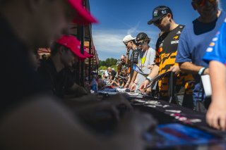 Autograph Session, GT4 America, Silver, SRO America, Barber Motorsport Park, Leeds, AL, Sept 24 - 27, 2026
 | Fred Hardy | Echo & Origin | www.echoandorigin.studio &copy;2026