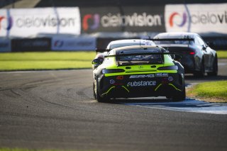 #40 Mercedes-AMG GT4 of Kevin Clifford and Harry Gottsacker, Off Leash Motorsports, GT4 America, Pro-Am, SRO America, Indianapolis 8 Hour, Indianapolis Motor Speedway, Speedway, IN, Oct 7 - 11, 2026
 | Fred Hardy | Echo & Origin | www.echoandorigin.studio &copy;2026
