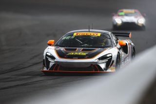 #131 McLaren Artura GT4 of Austin Jurs and Parker Delong, Advance Motorsports, GT4 America, Silver, SRO America, Indianapolis 8 Hour, Indianapolis Motor Speedway, Speedway, IN, Oct 7 - 11, 2026
 | Fred Hardy | Echo & Origin | www.echoandorigin.studio &copy;2026