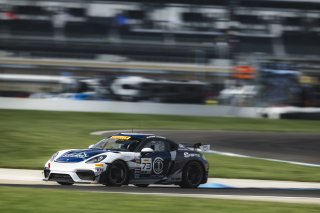 #73 Porsche 718 Cayman GT4 RS Clubsport of Paul Bocuse and Erika Hoffmann, Kellymoss, GT4 America, Silver, SRO America, Indianapolis 8 Hour, Indianapolis Motor Speedway, Speedway, IN, Oct 7 - 11, 2026
 | Fred Hardy | Echo & Origin | www.echoandorigin.studio &copy;2026