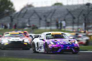 #24 Porsche 718 Cayman GT4 RS Clubsport of Loni Unser and Ashley Freiberg, Kellymoss, GT4 America, Silver, SRO America, Indianapolis 8 Hour, Indianapolis Motor Speedway, Speedway, IN, Oct 7 - 11, 2026
 | Fred Hardy | Echo & Origin | www.echoandorigin.studio &copy;2026