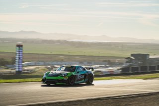 #10 Porsche 718 Cayman GT4 RS Clubsport of Ross Poole and Muzaffar Gafurov, ACI Motorsports, GT4 America, Am, SRO America, Sonoma Raceway, Sonoma, CA, Mar 26 - 28, 2026
 | Fred Hardy | www.echoandorigin.studio &copy;2026