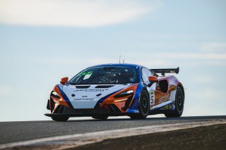 #5 McLaren Artura GT4 of Sean Gibbons and Sam Owen, OGH Motorsports, GT4 America, Am, SRO America, Sonoma Raceway, Sonoma, CA, Mar 26 - 28, 2026
 | Fred Hardy | www.echoandorigin.studio &copy;2026