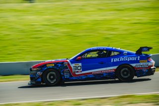 #30 Ford Mustang GT4 (S650) of Frankie Muniz and Tyler Stone, TechSport Racing, GT4 America, TBC, SRO America, Sonoma Raceway, Sonoma, CA, Mar 26 - 28, 2026
 | Fred Hardy | www.echoandorigin.studio &copy;2026