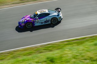 #24 Porsche 718 Cayman GT4 RS Clubsport of Ashley Freiberg and Loni Unser, Kellymoss, GT4 America, Silver, SRO America, Sonoma Raceway, Sonoma, CA, Mar 26 - 28, 2026
 | Fred Hardy | www.echoandorigin.studio &copy;2026