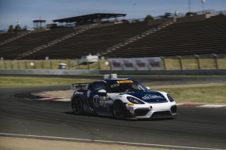 #73 Porsche 718 Cayman GT4 RS Clubsport of Jack Parriott and Erika Hoffmann, Kellymoss, GT4 America, Pro-Am, SRO America, Sonoma Raceway, Sonoma, CA, Mar 26 - 28, 2026
 | Fred Hardy | www.echoandorigin.studio &copy;2026