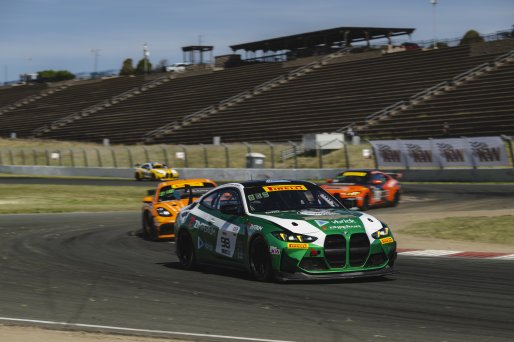 #98 BMW M4 GT4 (G82) EVO of Josh Green and Bruno Colombo, Random Vandals Racing, GT4 America, Silver, SRO America, Sonoma Raceway, Sonoma, CA, Mar 26 - 28, 2026
 | Fred Hardy | www.echoandorigin.studio &copy;2026
