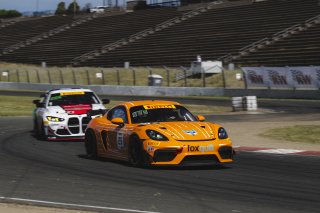 #25 Porsche 718 Cayman GT4 RS Clubsport of Damir Hot and Ryan Yardley, ACI Motorsports, GT4 America, Pro-Am, SRO America, Sonoma Raceway, Sonoma, CA, Mar 26 - 28, 2026
 | Fred Hardy | www.echoandorigin.studio &copy;2026