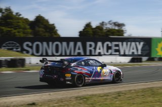 #413 BMW M4 GT4 (G82) of Zach Lumsden and Kris Wilson, Flying Lizard Motorsports, GT4 America, Am, SRO America, Sonoma Raceway, Sonoma, CA, Mar 26 - 28, 2026
 | Fred Hardy | www.echoandorigin.studio &copy;2026