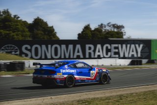 #30 Ford Mustang GT4 (S650) of Frankie Muniz and Tyler Stone, TechSport Racing, GT4 America, TBC, SRO America, Sonoma Raceway, Sonoma, CA, Mar 26 - 28, 2026
 | Fred Hardy | www.echoandorigin.studio &copy;2026