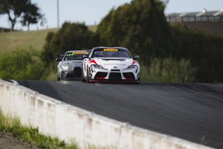 #812 Toyota Gazoo Racing GR Supra GT4 EVO2 of Chris Spada and Werner Neugebauer, RAFA Racing Team, GT4 America, Pro-Am, SRO America, Sonoma Raceway, Sonoma, CA, Mar 26 - 28, 2026
 | Fred Hardy | www.echoandorigin.studio &copy;2026