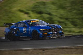 #48 Ford Mustang GT4 (S650) of Zachry Lee and Jenson Altzman, McCumbee McAleer Racing, GT4 America, Pro-Am, SRO America, Sonoma Raceway, Sonoma, CA, Mar 26 - 28, 2026
 | Fred Hardy | www.echoandorigin.studio &copy;2026