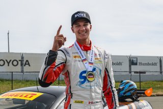 #131 McLaren Artura GT4 of Austin Jurs and Jonathan Neudorf, Advance Motorsports, GT4 America, Silver, SRO America, Sonoma Raceway, Sonoma, CA, Mar 26 - 28, 2026
 | Fred Hardy | www.echoandorigin.studio &copy;2026