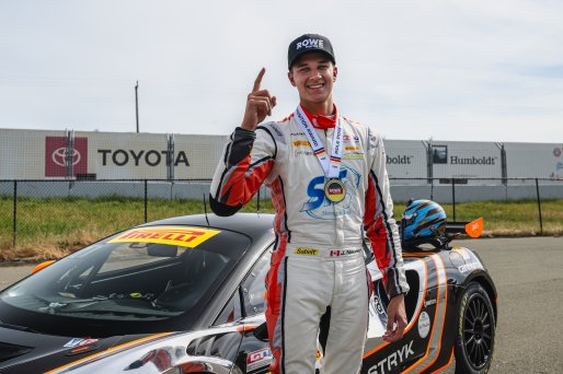 #131 McLaren Artura GT4 of Austin Jurs and Jonathan Neudorf, Advance Motorsports, GT4 America, Silver, SRO America, Sonoma Raceway, Sonoma, CA, Mar 26 - 28, 2026
 | Fred Hardy | www.echoandorigin.studio &copy;2026