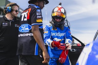 #30 Ford Mustang GT4 (S650) of Frankie Muniz and Tyler Stone, TechSport Racing, GT4 America, TBC, SRO America, Sonoma Raceway, Sonoma, CA, Mar 26 - 28, 2026
 | Fred Hardy | www.echoandorigin.studio &copy;2026