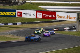 #48 Ford Mustang GT4 (S650) of Zachry Lee and Jenson Altzman, McCumbee McAleer Racing, GT4 America, Pro-Am, SRO America, Sonoma Raceway, Sonoma, CA, Mar 26 - 28, 2026
 | Fred Hardy | www.echoandorigin.studio &copy;2026