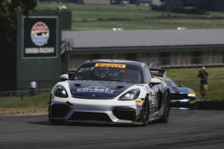 #73 Porsche 718 Cayman GT4 RS Clubsport of Jack Parriott and Erika Hoffmann, Kellymoss, GT4 America, Pro-Am, SRO America, Sonoma Raceway, Sonoma, CA, Mar 26 - 28, 2026
 | Fred Hardy | www.echoandorigin.studio &copy;2026
