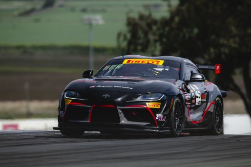 #03 Toyota Gazoo Racing GR Supra GT4 EVO2 of Karl Forman and Ryan Eversley, Precision Racing LA, GT4 America, Pro-Am, SRO America, Sonoma Raceway, Sonoma, CA, Mar 26 - 28, 2026
 | Fred Hardy | www.echoandorigin.studio &copy;2026