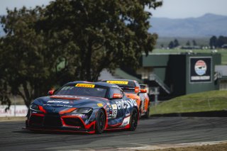 #68 Toyota Gazoo Racing GR Supra GT4 EVO2 of Tyler Gonzalez and Westin Workman, RAFA Racing Team, GT4 America, Silver, SRO America, Sonoma Raceway, Sonoma, CA, Mar 26 - 28, 2026
 | Fred Hardy | www.echoandorigin.studio &copy;2026