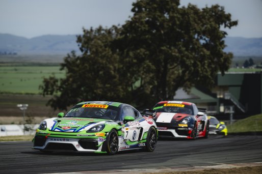 /#7 Porsche 718 Cayman GT4 RS Clubsport of Yves Baltas and Jimmy Llibre, ACI Motorsports, GT4 America, Silver, SRO America, Sonoma Raceway, Sonoma, CA, Mar 26 - 28, 2026
 | Fred Hardy | www.echoandorigin.studio &copy;2026