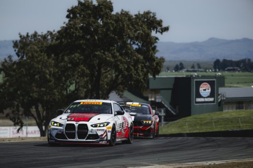 #38 BMW M4 GT4 (G82) EVO of Michael Petramalo and Tyler McQuarrie, BimmerWorld, GT4 America, Pro-Am, SRO America, Sonoma Raceway, Sonoma, CA, Mar 26 - 28, 2026
 | Fred Hardy | www.echoandorigin.studio &copy;2026