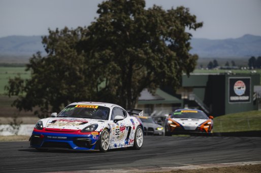 #52 Porsche 718 Cayman GT4 RS Clubsport of Tom Kopczynski and Eric Filgueiras, Kellymoss, GT4 America, Pro-Am, SRO America, Sonoma Raceway, Sonoma, CA, Mar 26 - 28, 2026
 | Fred Hardy | www.echoandorigin.studio &copy;2026