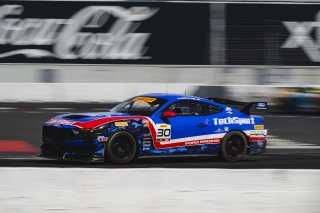 #30 Ford Mustang GT4 (S650) of Frankie Muniz and Tyler Stone, TechSport Racing, GT4 America, TBC, SRO America, Sonoma Raceway, Sonoma, CA, Mar 26 - 28, 2026
 | Fred Hardy | www.echoandorigin.studio &copy;2026