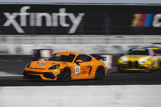 #25 Porsche 718 Cayman GT4 RS Clubsport of Damir Hot and Ryan Yardley, ACI Motorsports, GT4 America, Pro-Am, SRO America, Sonoma Raceway, Sonoma, CA, Mar 26 - 28, 2026
 | Fred Hardy | www.echoandorigin.studio &copy;2026