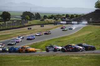 GT4 America Race 2 Start #812 Toyota Gazoo Racing GR Supra GT4 EVO2 of Chris Spada and Werner Neugebauer, RAFA Racing Team, GT4 America, Pro-Am, SRO America, Sonoma Raceway, Sonoma, CA, Mar 26 - 28, 2026
 | Fred Hardy | www.echoandorigin.studio &copy;2026