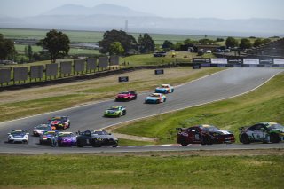 GT4 America Race 2 Start #137 Ford Mustang GT4 (S650) of Clayton Williams and Casey Moyer, LAP Motorsports, GT4 America, Silver, SRO America, Sonoma Raceway, Sonoma, CA, Mar 26 - 28, 2026
 | Fred Hardy | www.echoandorigin.studio &copy;2026