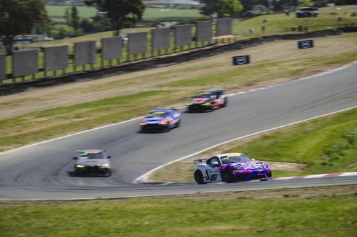 #24 Porsche 718 Cayman GT4 RS Clubsport of Ashley Freiberg and Loni Unser, Kellymoss, GT4 America, Silver, SRO America, Sonoma Raceway, Sonoma, CA, Mar 26 - 28, 2026
 | Fred Hardy | www.echoandorigin.studio &copy;2026