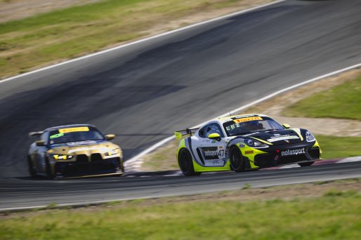 #47 Porsche 718 Cayman GT4 RS Clubsport of Matt Travis and Matheus Leist, NOLASPORT, GT4 America, Pro-Am, SRO America, Sonoma Raceway, Sonoma, CA, Mar 26 - 28, 2026
 | Fred Hardy | www.echoandorigin.studio &copy;2026