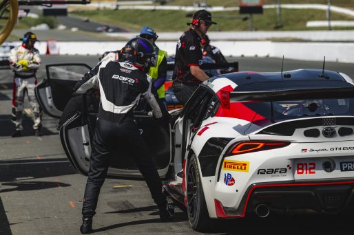 #812 Toyota Gazoo Racing GR Supra GT4 EVO2 of Chris Spada and Werner Neugebauer, RAFA Racing Team, GT4 America, Pro-Am, SRO America, Sonoma Raceway, Sonoma, CA, Mar 26 - 28, 2026
 | Fred Hardy | www.echoandorigin.studio &copy;2026