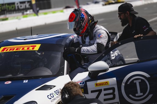 #73 Porsche 718 Cayman GT4 RS Clubsport of Jack Parriott and Erika Hoffmann, Kellymoss, GT4 America, Pro-Am, SRO America, Sonoma Raceway, Sonoma, CA, Mar 26 - 28, 2026
 | Fred Hardy | www.echoandorigin.studio &copy;2026