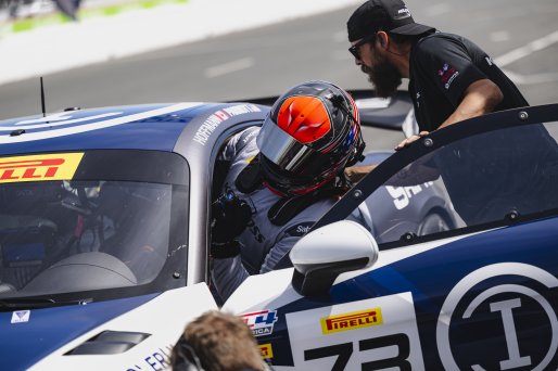#73 Porsche 718 Cayman GT4 RS Clubsport of Jack Parriott and Erika Hoffmann, Kellymoss, GT4 America, Pro-Am, SRO America, Sonoma Raceway, Sonoma, CA, Mar 26 - 28, 2026
 | Fred Hardy | www.echoandorigin.studio &copy;2026