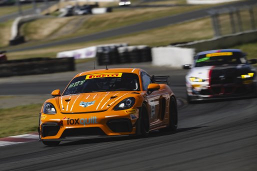 #25 Porsche 718 Cayman GT4 RS Clubsport of Damir Hot and Ryan Yardley, ACI Motorsports, GT4 America, Pro-Am, SRO America, Sonoma Raceway, Sonoma, CA, Mar 26 - 28, 2026
 | Fred Hardy | www.echoandorigin.studio &copy;2026