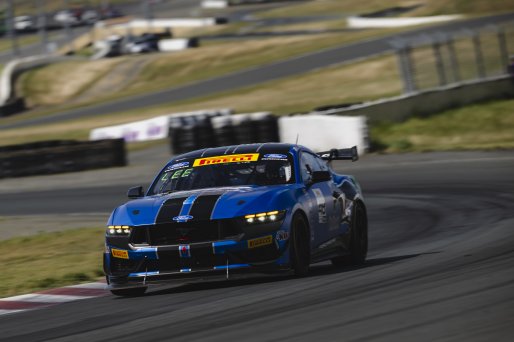 #48 Ford Mustang GT4 (S650) of Zachry Lee and Jenson Altzman, McCumbee McAleer Racing, GT4 America, Pro-Am, SRO America, Sonoma Raceway, Sonoma, CA, Mar 26 - 28, 2026
 | Fred Hardy | www.echoandorigin.studio &copy;2026