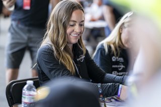 #24 Porsche 718 Cayman GT4 RS Clubsport of Ashley Freiberg and Loni Unser, Kellymoss, GT4 America, Silver, SRO America, Sonoma Raceway, Sonoma, CA, Mar 26 - 28, 2026
 | Fred Hardy | www.echoandorigin.studio &copy;2026