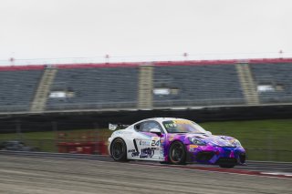 #24 Porsche 718 Cayman GT4 RS Clubsport of Ashley Freiberg and Loni Unser, Kellymoss, GT4 America, Silver, SRO America, Circuit of The Americas, Austin, TX, Apr 24 - 26, 2026
 | Fred Hardy | www.echoandorigin.studio &copy;2026