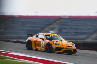 #25 Porsche 718 Cayman GT4 RS Clubsport of Damir Hot and Ryan Yardley, ACI Motorsports, GT4 America, Pro-Am, SRO America, Circuit of The Americas, Austin, TX, Apr 24 - 26, 2026
 | Fred Hardy | www.echoandorigin.studio &copy;2026