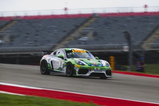 #7 Porsche 718 Cayman GT4 RS Clubsport of Yves Baltas and Jimmy Llibre, ACI Motorsports, GT4 America, Silver, SRO America, Circuit of The Americas, Austin, TX, Apr 24 - 26, 2026
 | Fred Hardy | www.echoandorigin.studio &copy;2026